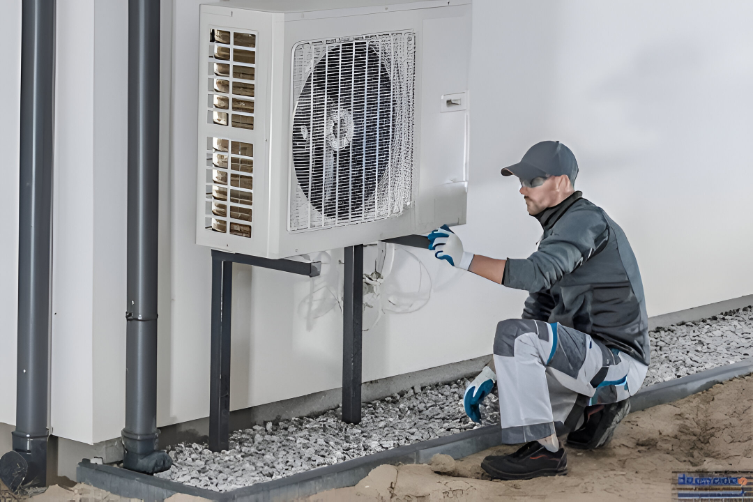 Pompe à chaleur installée par Nuance Groupe